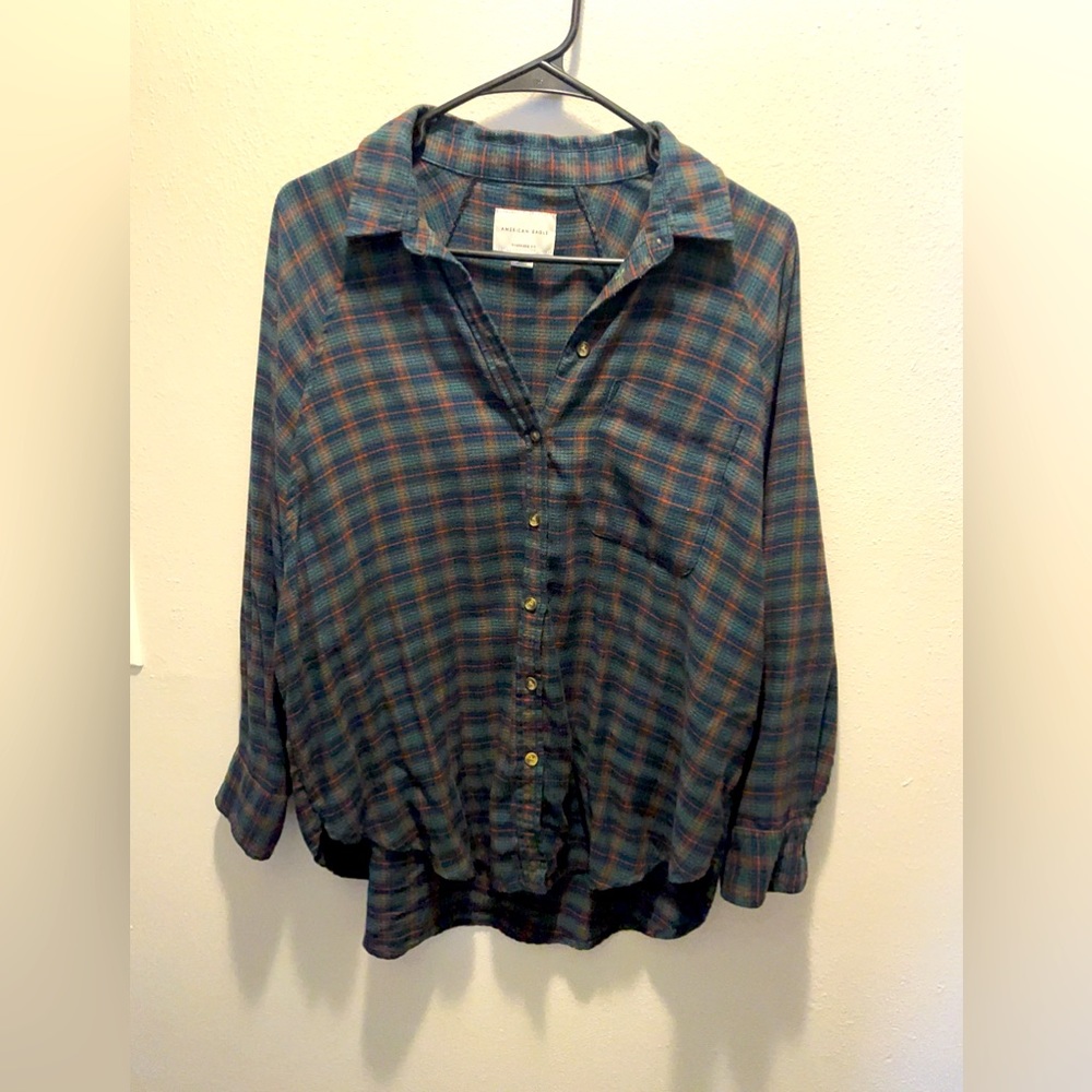 Oversized flannel